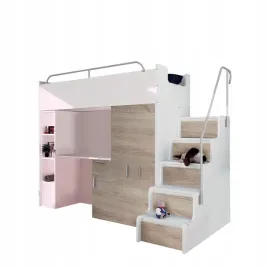 lozko-pietrowe-kiki4-max-90x200-z-biurkiem-sonoma