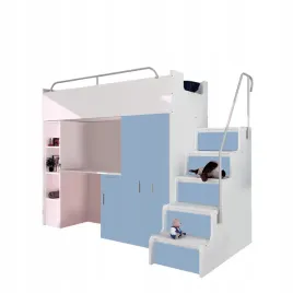 lozko-pietrowe-kiki4-max-90x200-z-biurkiem-blekit