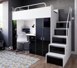 lozko-pietrowe-kiki-5-80x190-z-biurkiem-i-schodami-jednoosobowe-polysk