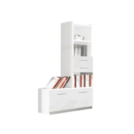 regal-raj-1-z-szufladami-85-cm-fronty-bialy-polysk