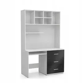 biurko-z-nadstawka-raj-3-szerokosc-120-cm-z-3-szufladami-szary-polysk