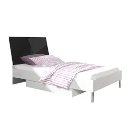 lozko-mlodziezowe-raj-3-90x200-stelaz-materac-czarny-polysk