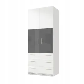 szafa-raj-3-mini-szerokosc-80-cm-drzwi-uchylne-szuflady-szary-polysk