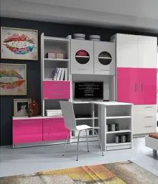 meble-mlodziezowe-raj-1a-mini-z-biurkiem-naroznym-rozowy-polysk