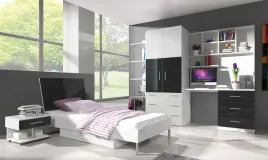 meble-mlodziezowe-raj-3mini-stelaz-i-materac-czarny-polysk-komplet