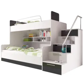 lozko-pietrowe-raj-2-stelaze-materace