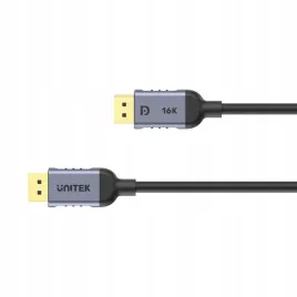 kabel-przewod-displayport-2-1-8k-120hz-1m-hdr-80gbps-unitek-c1626gy01-1m