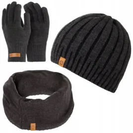 czapka-i-komin-meski-golf-rekawiczki-brodrene-komplet-3w1-zimowy-szary