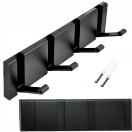 wieszak-scienny-do-przedpokoju-chowany-4-czarny