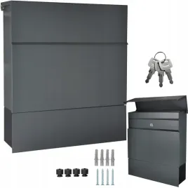 duza-skrzynka-na-listy-pocztowa-antracyt-matowy-premium-3-klucze-wkrety