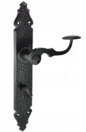 klamka-drzwiowa-loft-czarna-kuta-lazienkowa-do-wc