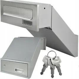 skrzynka-na-listy-do-muru-wmurowania-przelotowa-stal-nierdzewna-3-klucze