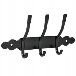 wieszak-scienny-na-ubrania-klucze-czarny-mat