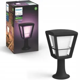 slupek-ogrodowy-lampa-led-zewnetrzna-czarna-econic-pedestal-philips-hue