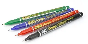 foliopis-pentel-nf-450-czerwony-stan-nowy