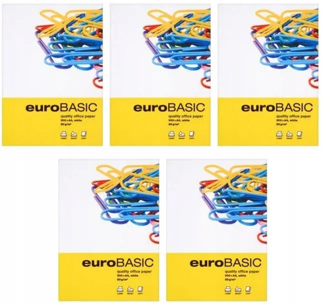 papier-biurowy-eurobasic-format-a4-80g-2500-ark-gramatura-papieru-80g