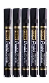 marker-permanentny-czarny-pentel-n850-5szt