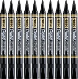 marker-permanentny-czarny-pentel-n850-10-szt