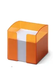 pojemnik-na-karteczki-durable-pomaranczowy-transparentny