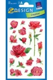 naklejka-avery-zwerckform-kwiaty-roze-3-arkusze