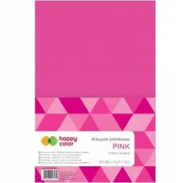 arkusze-piankowe-happy-color-rozowe-5-ark
