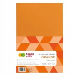 arkusze-piankowe-happy-color-pomaranczowe-5-ark