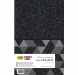 arkusze-piankowe-happy-color-brokat-czarne-5-ark