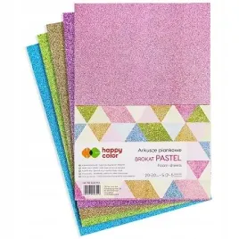 arkusze-piankowe-happy-color-brokat-pastel-5-ark