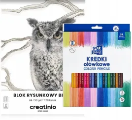 zestaw-kredki-olowkowe-oxford-blok-rysunkowy