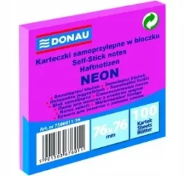 karteczki-samoprzylepne-donau-76-x-76-mm-n-rozowy