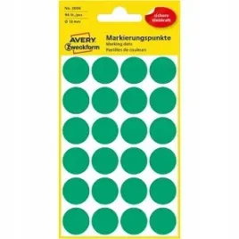 kolorowe-kolka-avery-zweckform-18-mm-zielone