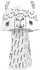 kolorowanka-cubehead-3d-lama-monumi-stan-nowy