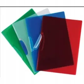 skoroszyt-z-klipsem-q-connect-a4-niebieski-1-szt