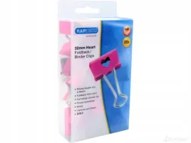 klipy-metalowe-rapesco-32-mm-serca-rozowe