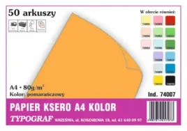papier-kolorowy-ksero-typograf-a4-80-g-pomarancz