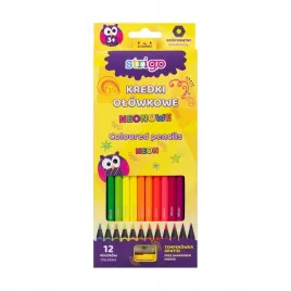 kredki-olowkowe-strigo-hexagon-neon-12-kolorow