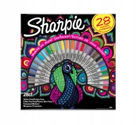 zestaw-sharpie-fine-peacook-mix-box-28