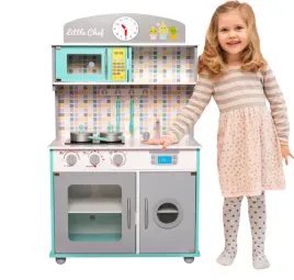 drewniana-kuchnia-akcesoria-do-gotowania-kolor-niebieski