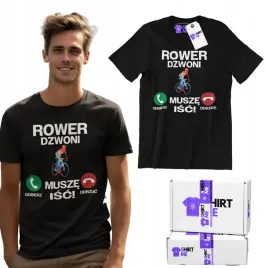 prezent-dla-rowerzysty-koszulka-meska-t-shirt-rower-dzwoni-musze-isc-roz-s