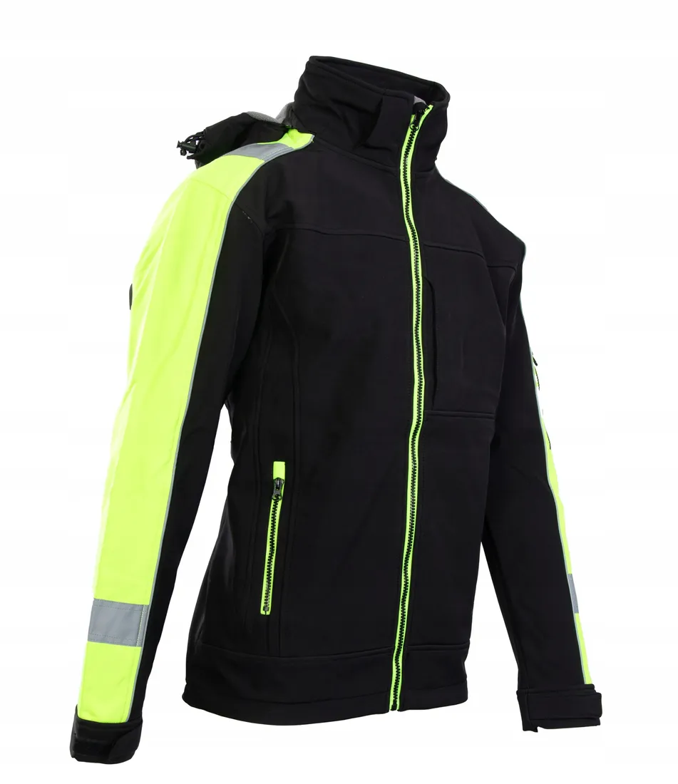 kurtka-robocza-softshell-odblaskowy-rival-seven-kings-zlt-m-stan-nowy