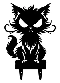 dekoracja-metalowa-ozdoba-ptak-kot-straszak