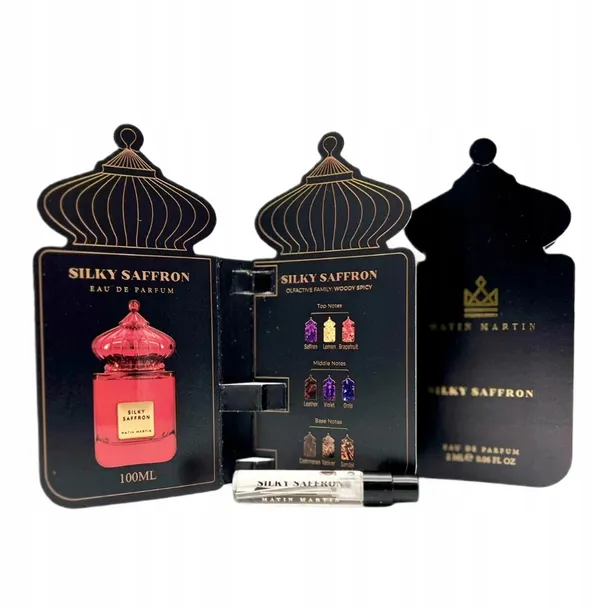 matin martin silky saffron woda perfumowana 2 ml     