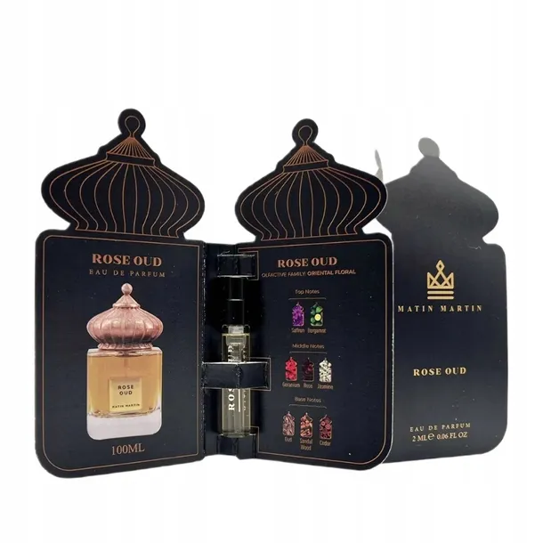 matin martin rose oud woda perfumowana 2 ml     