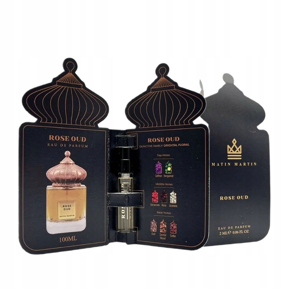 matin martin rose oud woda perfumowana 2 ml    