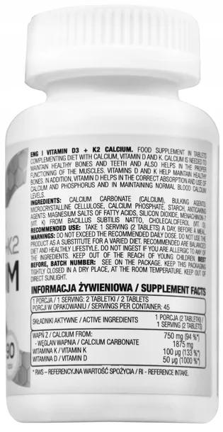 ostrovit-witamina-d3-k2-wapn-90-tabl-smak-naturalny