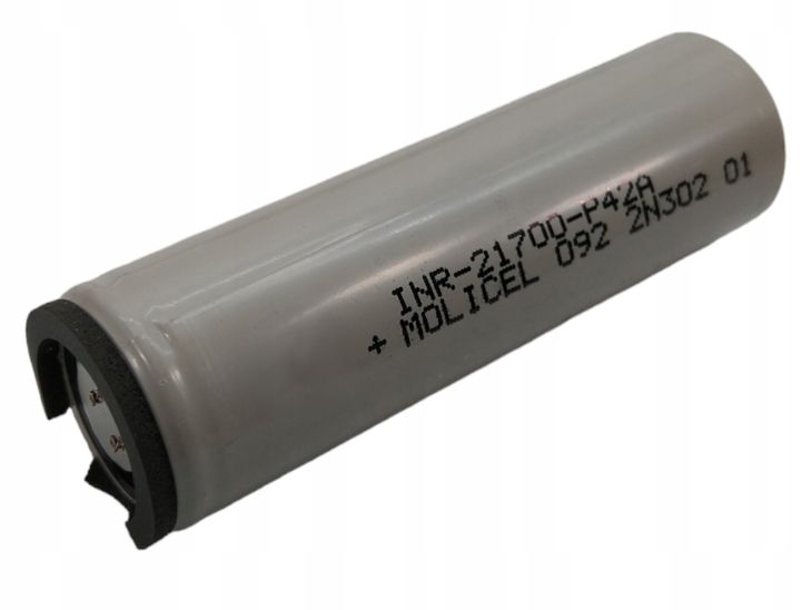 Akumulator Ogniwo Li-ion Molicel INR 21700-P42A 4200mAh 30A 3,6V