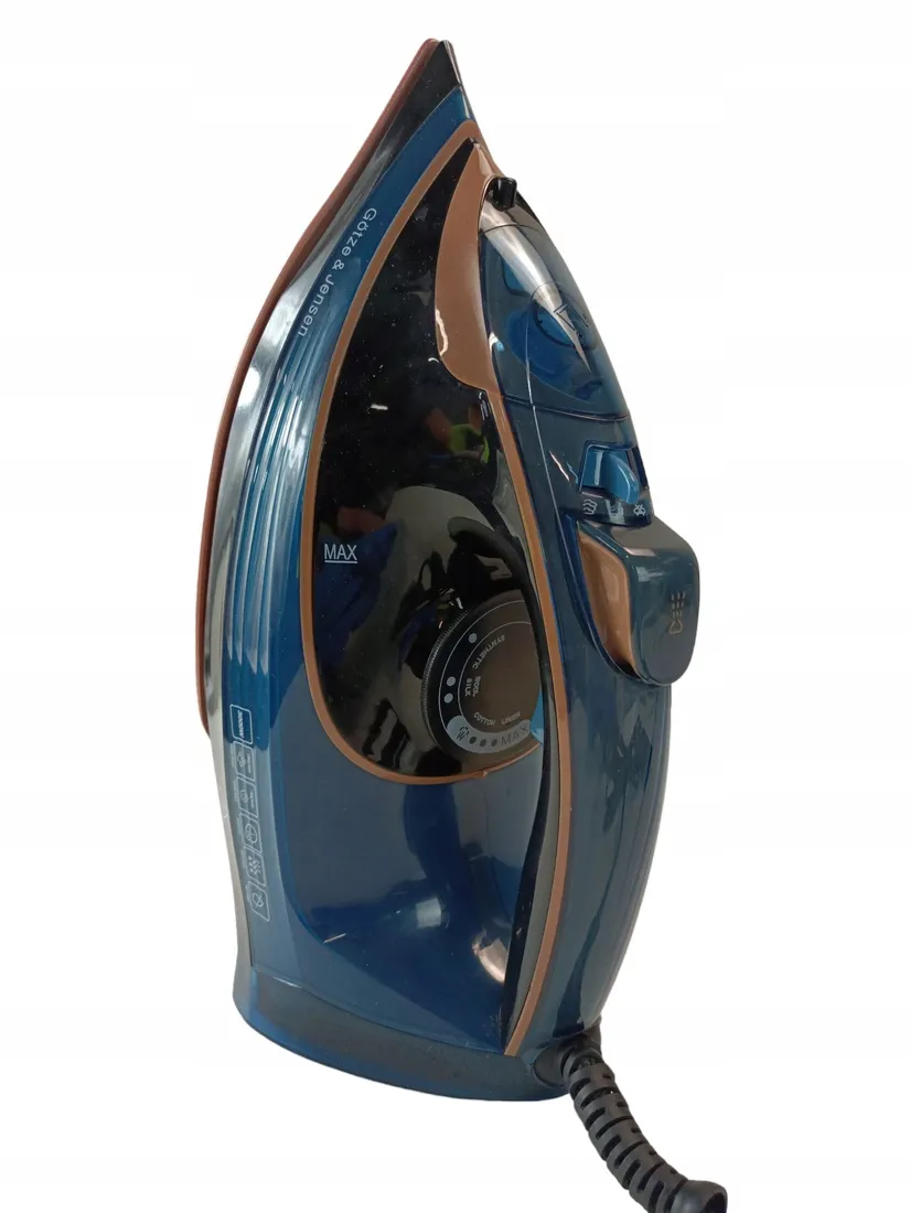 Żelazko GÖTZE & JENSEN IG750 3000W niebieskie – 211897834 - ERLI.pl