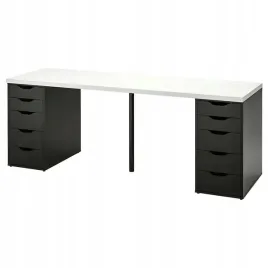 ikea-lagkapten-alex-biurko-200x60-cm-bialy-czarnybraz