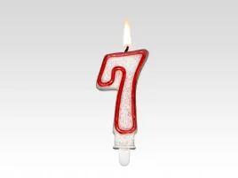 swieczka-urodzinowa-7-czerwona-z-brokatem
