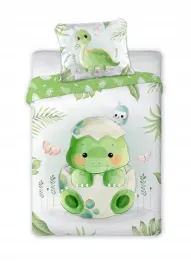 komplet-poscieli-dino-100-x-135-cm-wielokolorowy